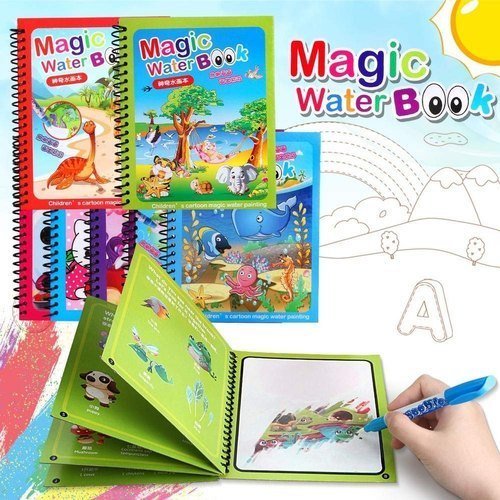 Water Magic Drawing Coloring Book - Planet Junior