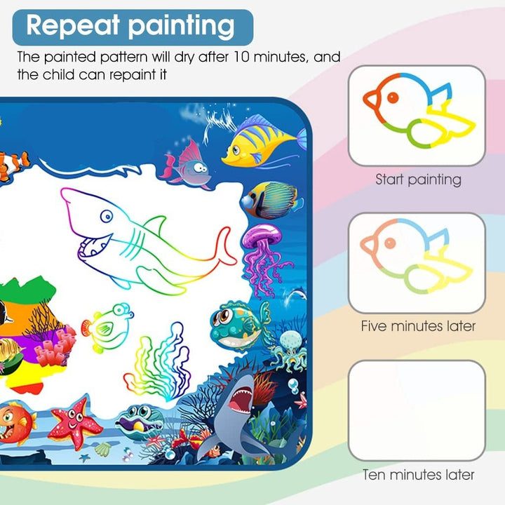 Water Painting Doodle Mat for Kids - RT718 - Planet Junior