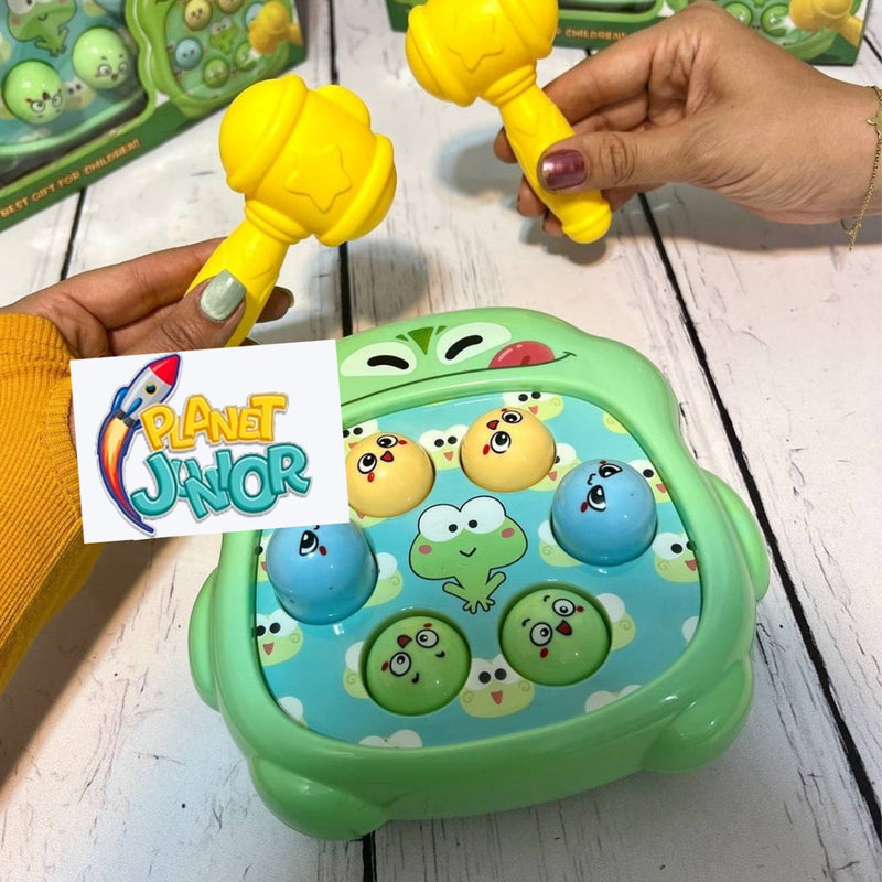 Whack - A - Frog Hammer Fun Game - Planet Junior