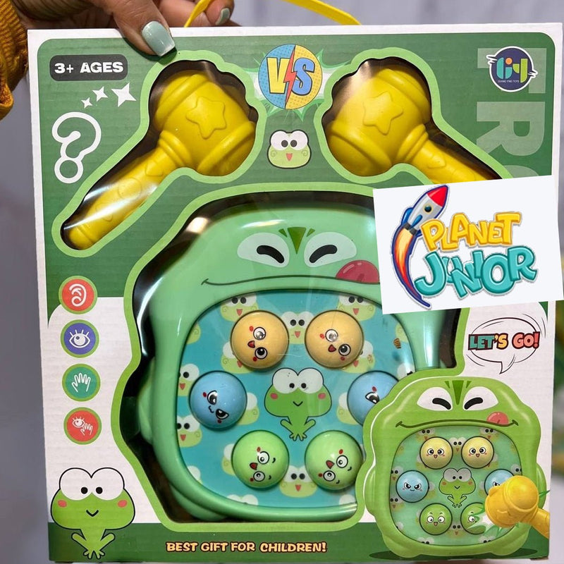 Whack - A - Frog Hammer Fun Game - Planet Junior