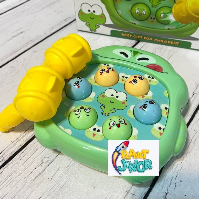 Whack - A - Frog Hammer Fun Game - Planet Junior