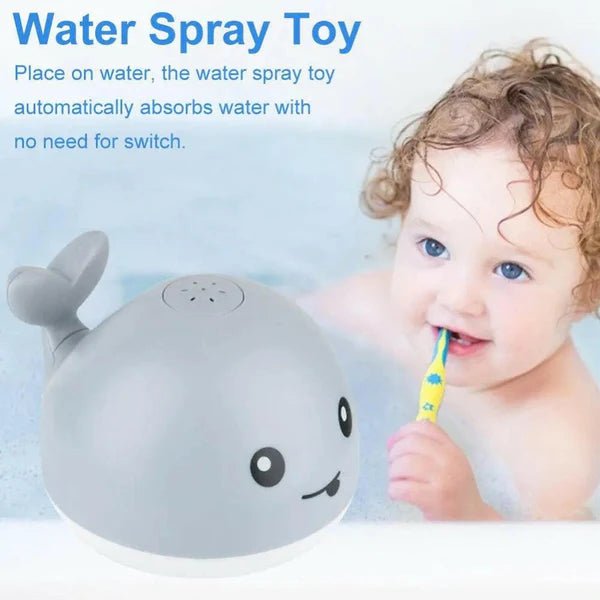 Whale Induction Spray Water Bath Toy - AB6677 - Planet Junior