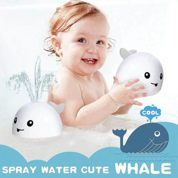 Whale Induction Spray Water Bath Toy - AB6677 - Planet Junior