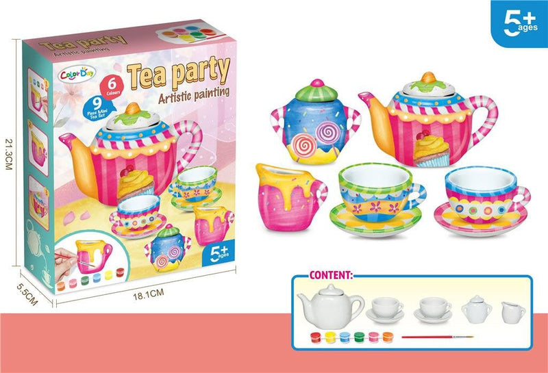 Whimsical Tea Party Art Kit - AKT8162 - Planet Junior