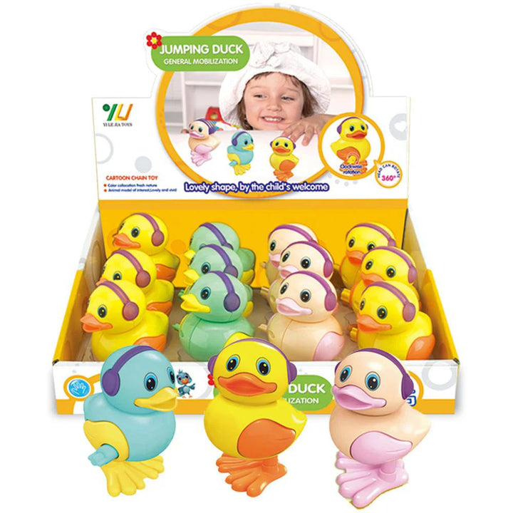 Wind - Up Duck Walker – Bright Colors & Smooth Motion - HFT-A780-22 - Planet Junior