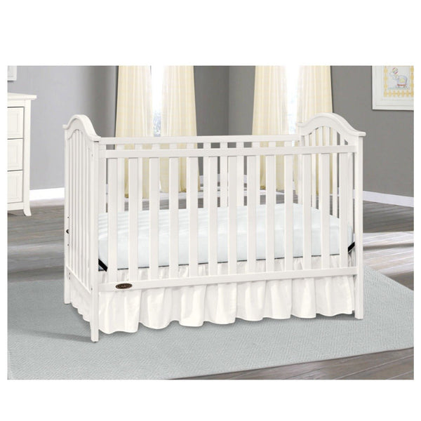 Wooden Adroable Baby Cot | White - BLL - BC - 750301 - Planet Junior