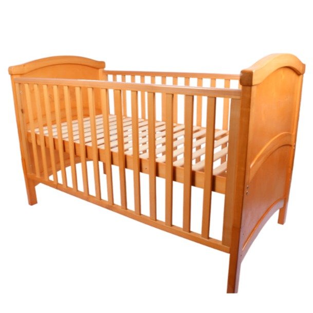 Wooden Baby Cot - BLL - BC - 796S - Planet Junior