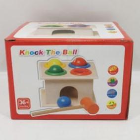 Wooden Color Recognition Hammering Ball Activity Box - BLL - WET - 403 - YW - Planet Junior