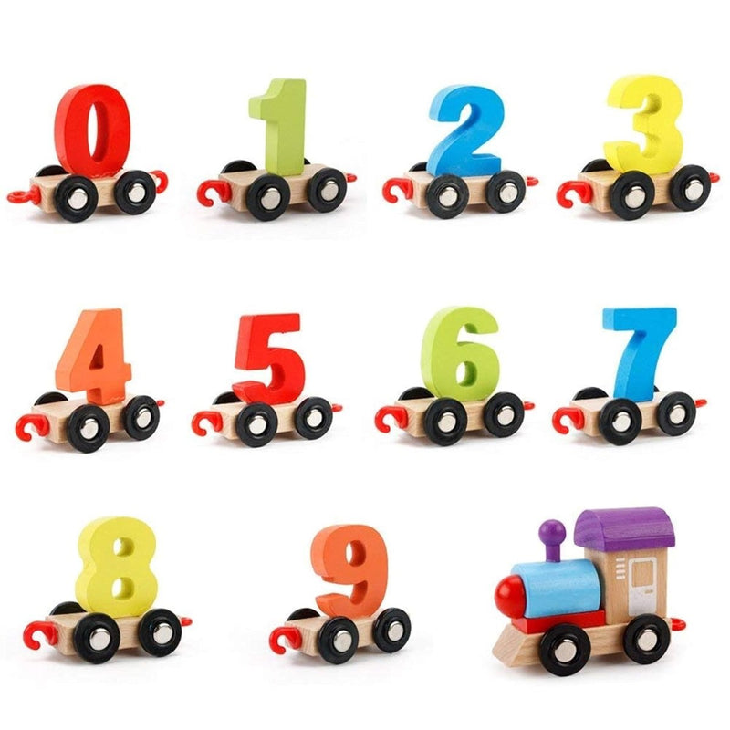 Wooden Numbers Train Set for PreSchoolers - ZTNTS - Planet Junior