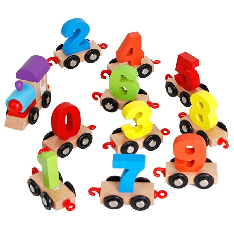 Wooden Numbers Train Set for PreSchoolers - ZTNTS - Planet Junior