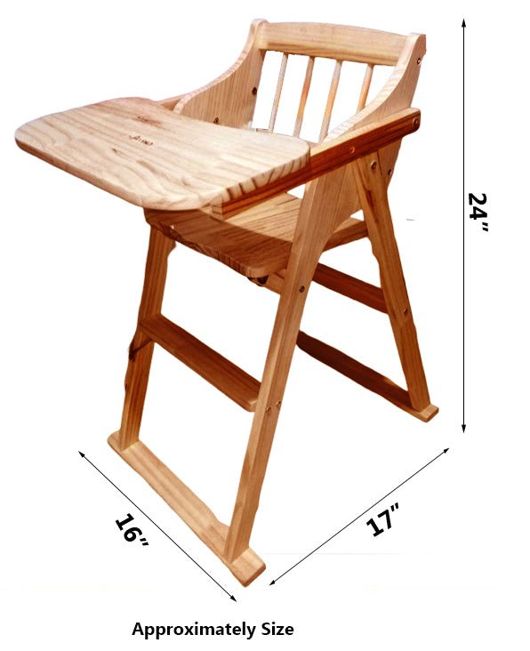 Wooden TinyDiner Feeding Chair - BLL - H - 00911 - Planet Junior