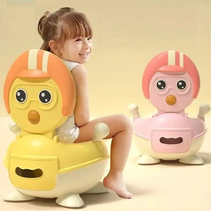 Yellow Duck Theme Potty Seat - BLL - PT - 1348 - Planet Junior