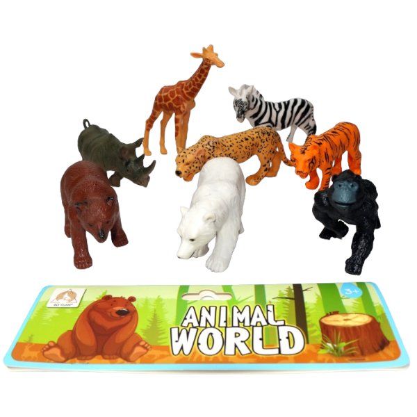 Zoo Animal World Set - BLL - AN - 168 - 56BY - Planet Junior