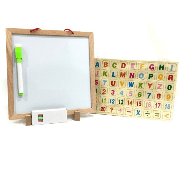 2-in-1 Magnetic Wooden Writing Board - 8844 - Planet Junior