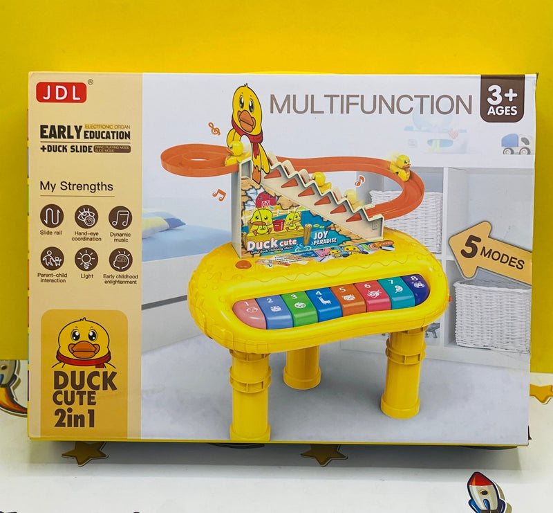 2 in 1 Multifunction Duck Track with Electronic Piano - UT8837 - Planet Junior