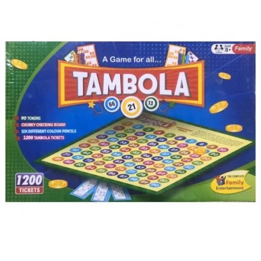 2-in-1 Tambola + Ludo Board Game for Family Fun - JBD3313 - Planet Junior