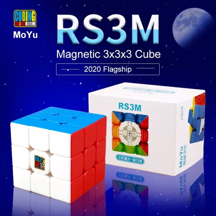 3x3 Moyu RS3M Magnetic Speed Cube - MT8880 - Planet Junior