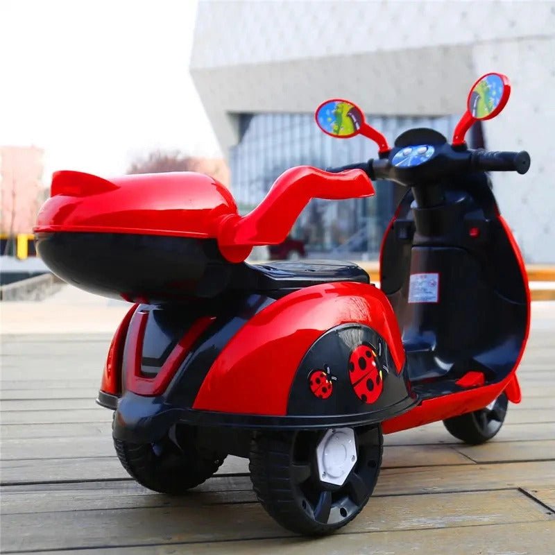 6V Lady Bug Electric Rechargeable Scooter for Kids - LC2788 - Planet Junior