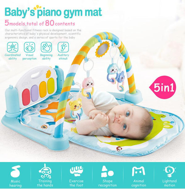 Baby 5 in 1 Paino Gym Mat - 9921 - Planet Junior