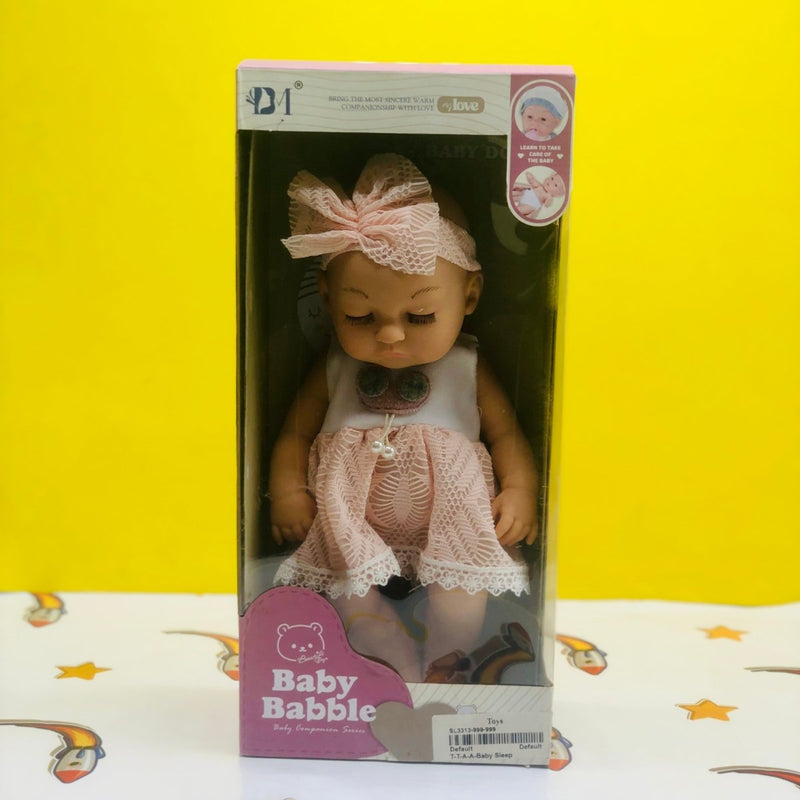 Baby Babble Realistic Sleeping Doll - SL3313 - Planet Junior