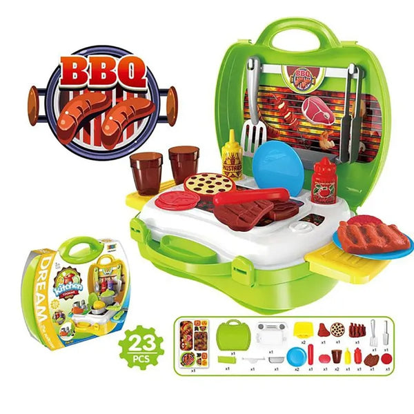 Barbecue Suitcase Play Set - GT-2A202 - Planet Junior