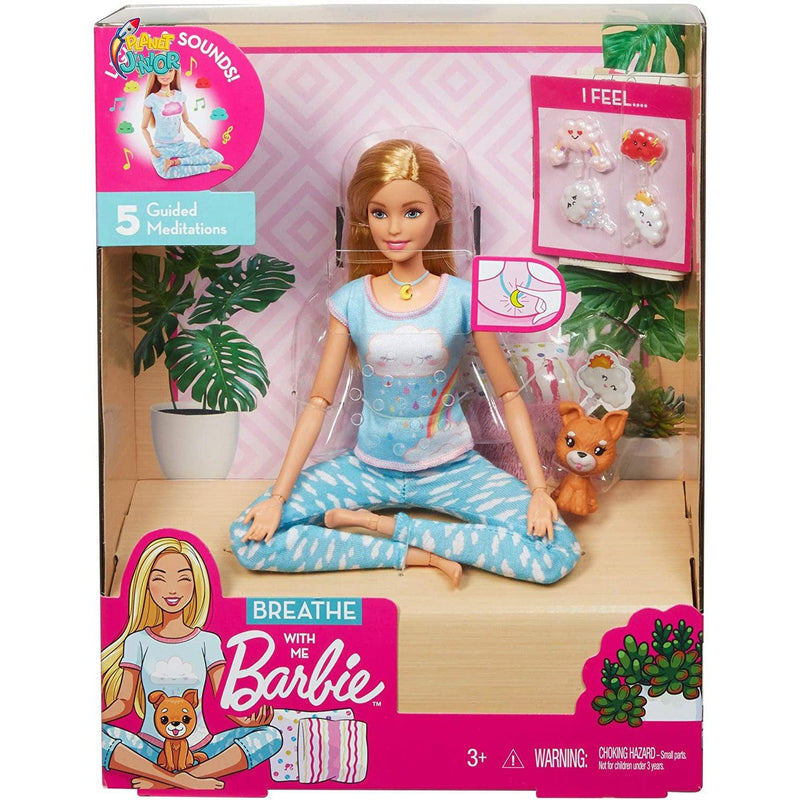 Barbie Breathe With Me Meditation Doll - GMJ72 - Planet Junior