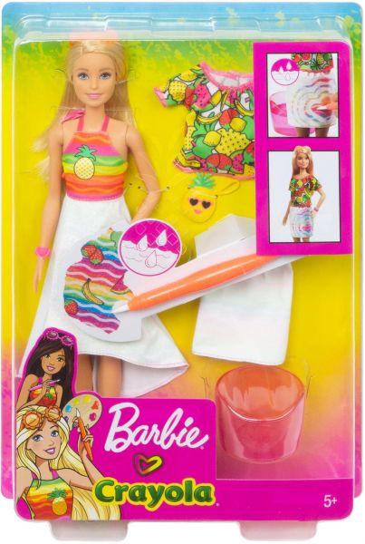 Barbie Crayola Rainbow Fruit Surprise Doll - GBK18 - Planet Junior