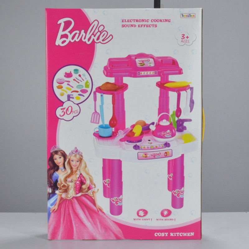 Barbie Theme Kitchen Set With Lights And Sound - 38888 - Planet Junior