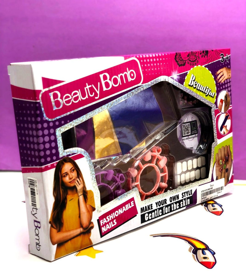 Beauty Bomb Fashion Nail Art Set - ST21479 - Planet Junior