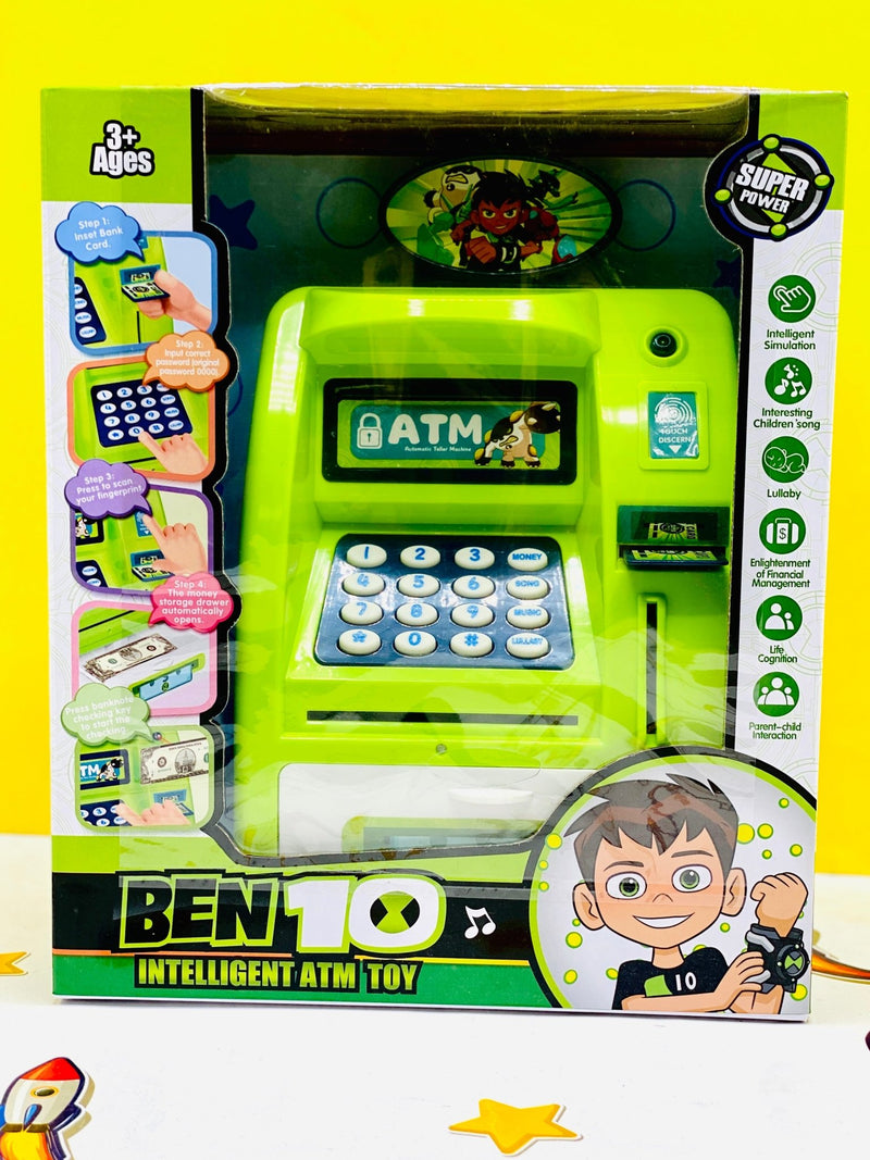 Ben 10 ATM Machine with Card - UT3005 - Planet Junior