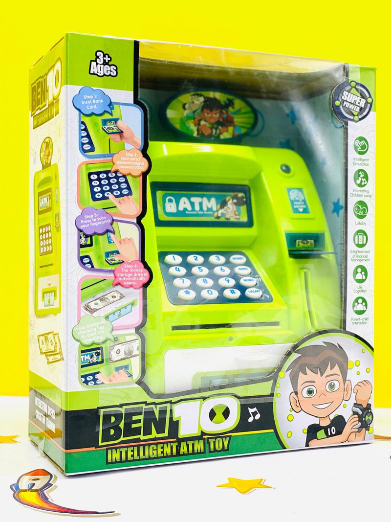 Ben 10 ATM Machine with Card - UT3005 - Planet Junior