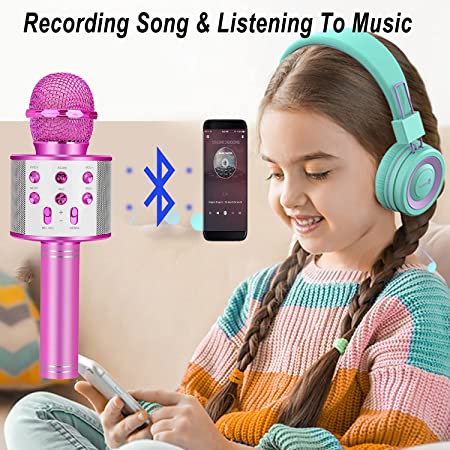 Bluetooth Wireless Microphone with Speaker - Planet Junior