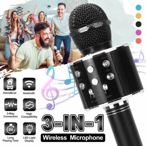 Bluetooth Wireless Microphone with Speaker - Planet Junior