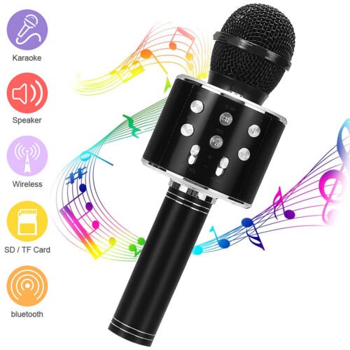 Bluetooth Wireless Microphone with Speaker - MTWS858 - Planet Junior