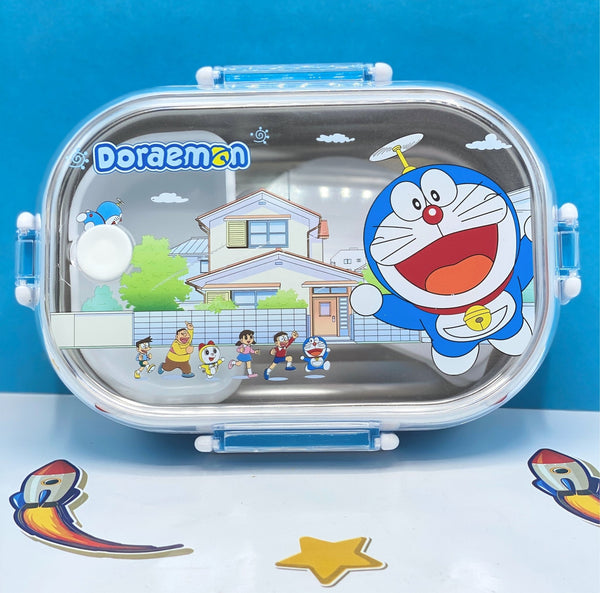 Cartoon Series Stainless Steel Lunch Box For Kids - ATR866 - Planet Junior