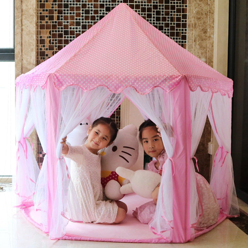 Castle Shaped Cute Princess Tent House - J1198 - Planet Junior