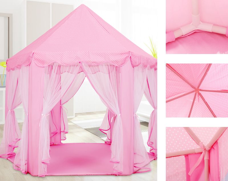 Castle Shaped Cute Princess Tent House - J1198 - Planet Junior