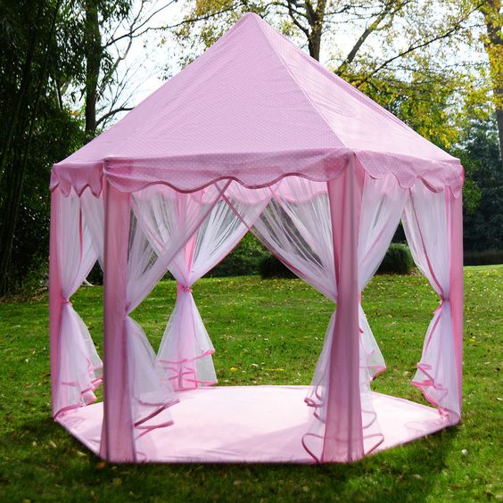 Castle Shaped Cute Princess Tent House - J1198 - Planet Junior