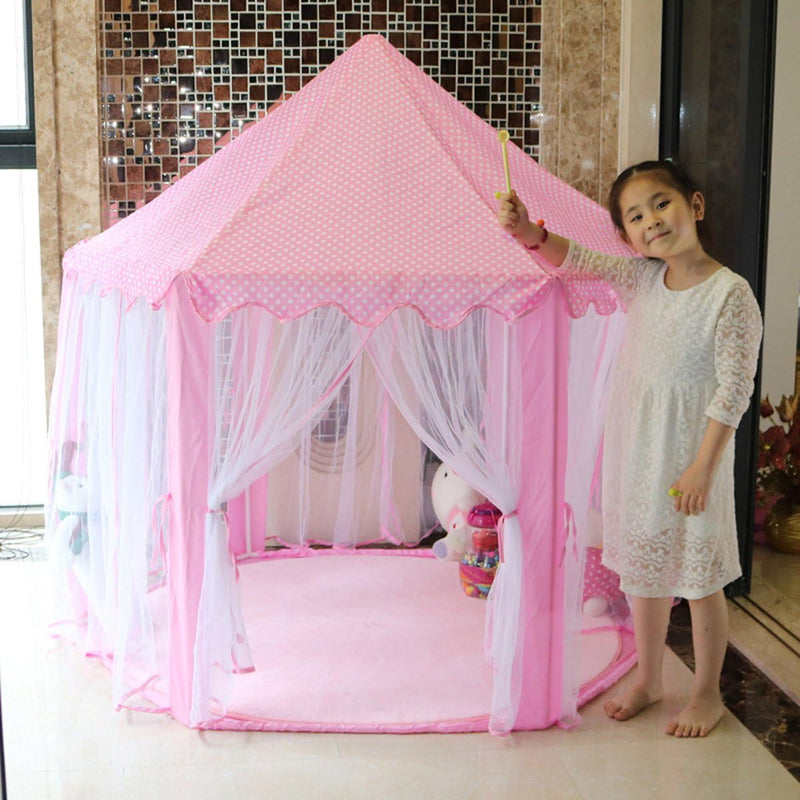 Castle Shaped Cute Princess Tent House - J1198 - Planet Junior