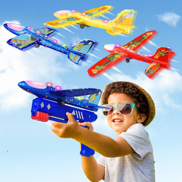 Catapult Airplane Launching Glider Gun - LU001 - Planet Junior