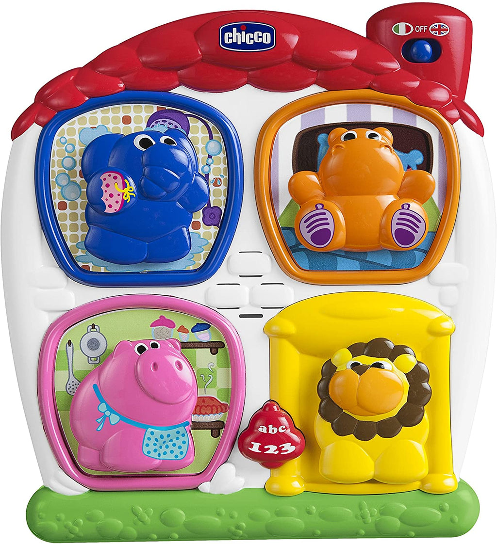 Jouet interactif musical Chicco animaux happy palace