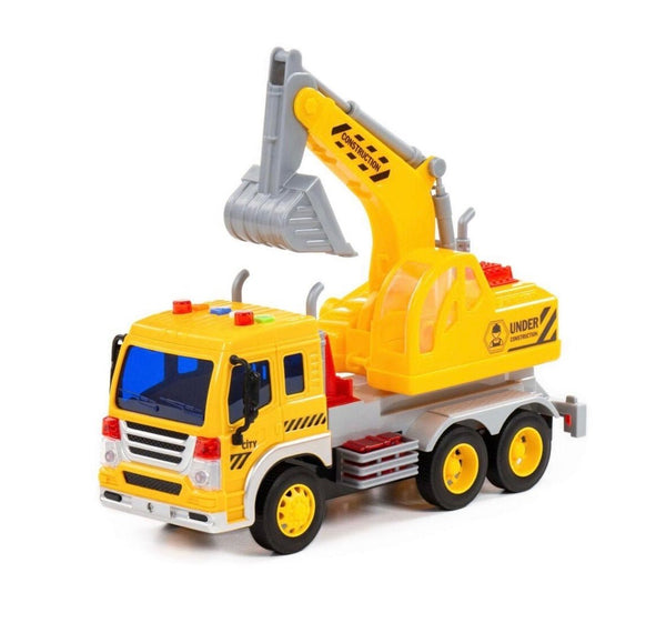 City Excavator Truck | European Made - 86365 - Planet Junior