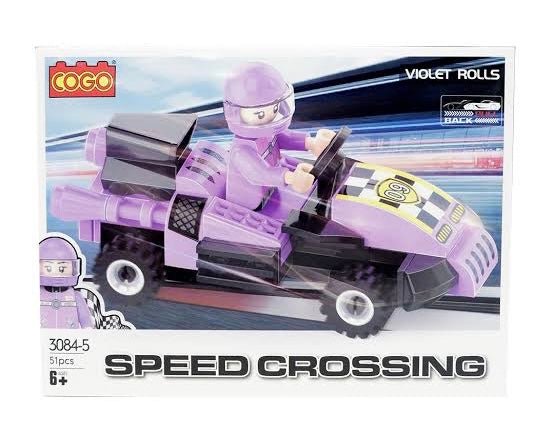 Cogo Speed Crossing Lego Blocks - Planet Junior