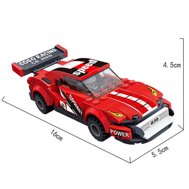 Cogo Speed Crossing Super Car Lego Blocks - HFT3425 - Planet Junior