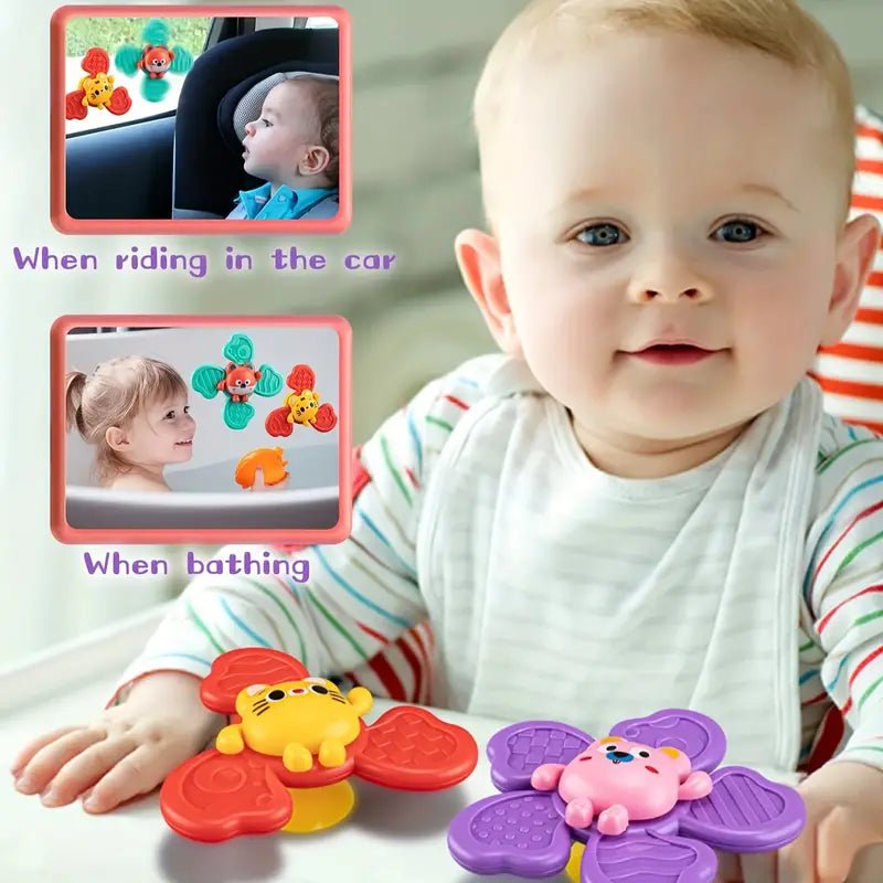 Colorful Cute Animals Design Spinner - 668-76 - Planet Junior