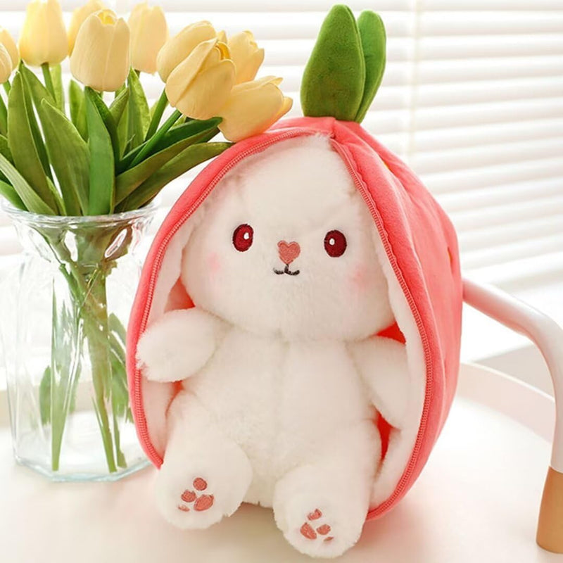 Cute Strawberry Rabbit Plush Toy - SPT - Planet Junior