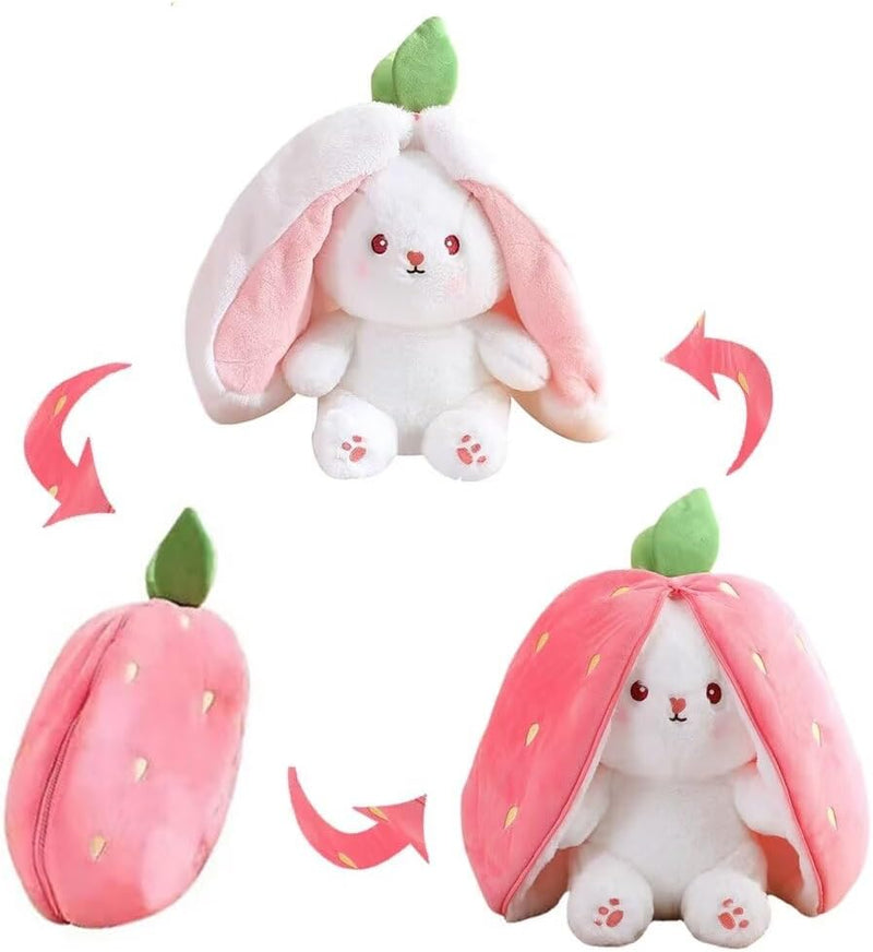 Cute Strawberry Rabbit Plush Toy - SPT - Planet Junior