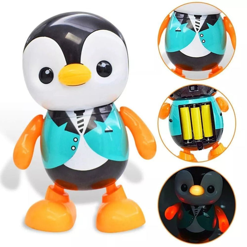 Dancing Penguin Toy with Light and Music - KT17178 - Planet Junior