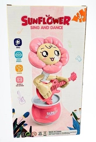 Dancing Repeating Sunflower Musical Toy - PO44 - Planet Junior