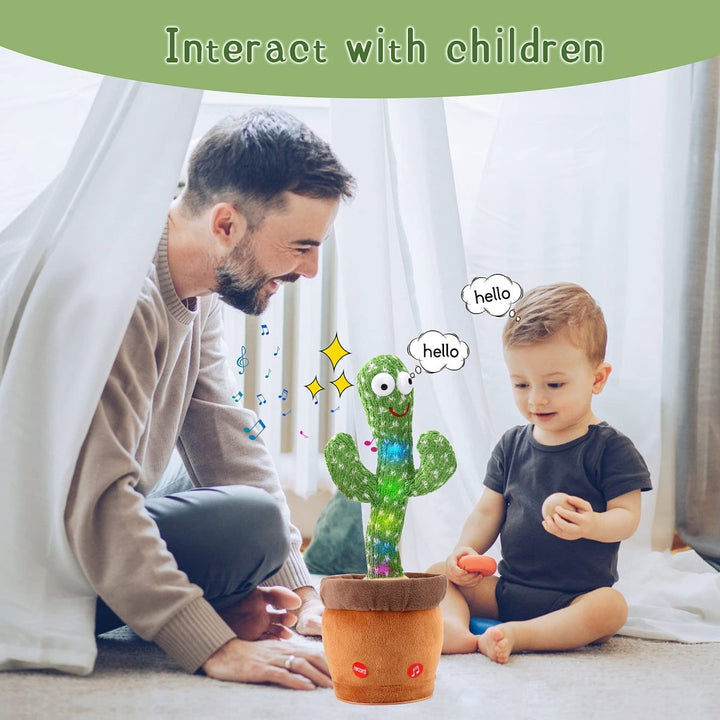 Dancing Talking Cactus Toy with USB Charge - MTCAC - Planet Junior